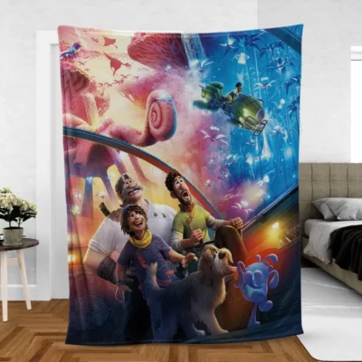 Strange World An Interdimensional Adventure Fleece Blanket