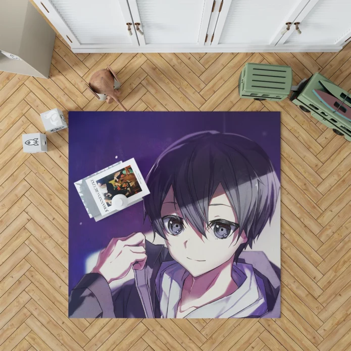 Sword Art Chronicles Kirito Digital Odyssey Anime Rug