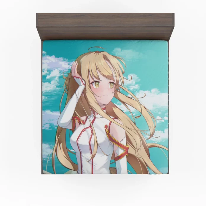 Sword Art Online Epic Asuna Adventure Anime Fitted Sheet