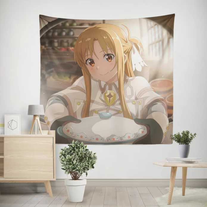 Sword Art Online Legends Asuna Journey Anime Wall Tapestry