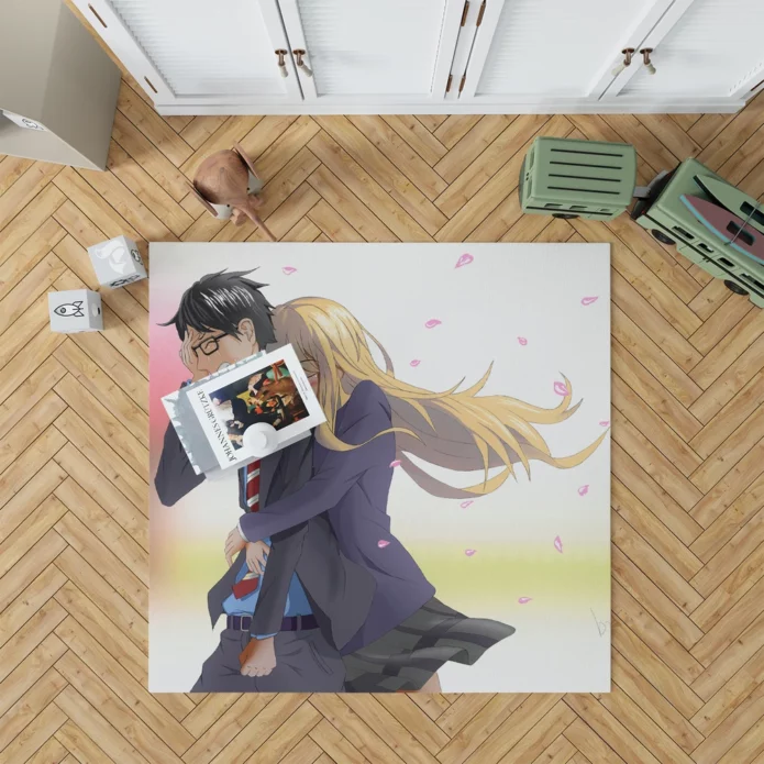 Symphony Of Love Kousei And Kaori Anime Rug