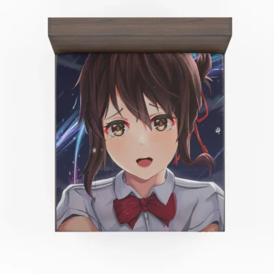 Tears of Mitsuha Your Name Anime Fitted Sheet