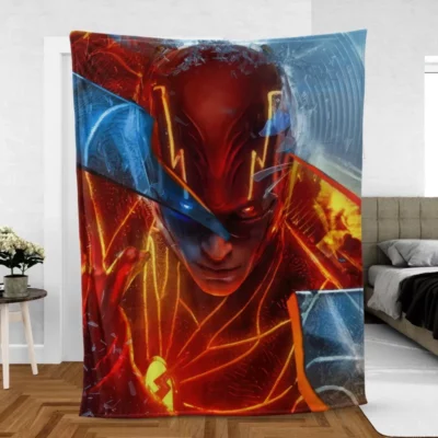 The Fastest Man Alive The Flashs Speedster Chronicles Fleece Blanket