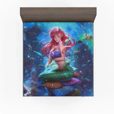 The Little Mermaids Enchanted Tale Fitted Sheet
