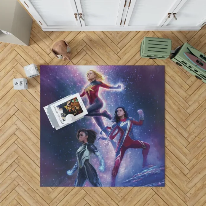 The Marvels Heroes Unite Rug