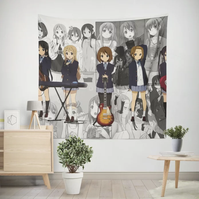 The Music Girls Mio Akiyama Anime Wall Tapestry