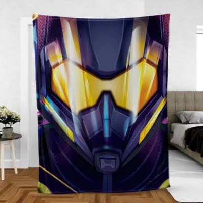 The Wasp Artwork of Heroine Fleece Blanket