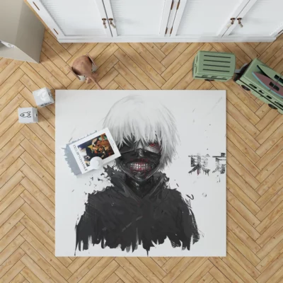 Tokyo Ghoul Saga Ken Kaneki Journey Anime Rug