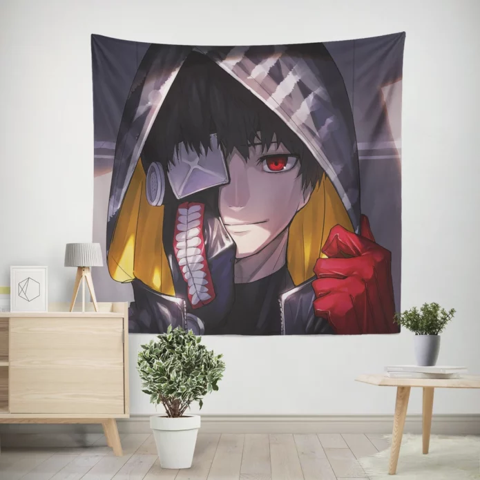 Tokyo Ghoul Saga Ken Kaneki Quest Anime Wall Tapestry