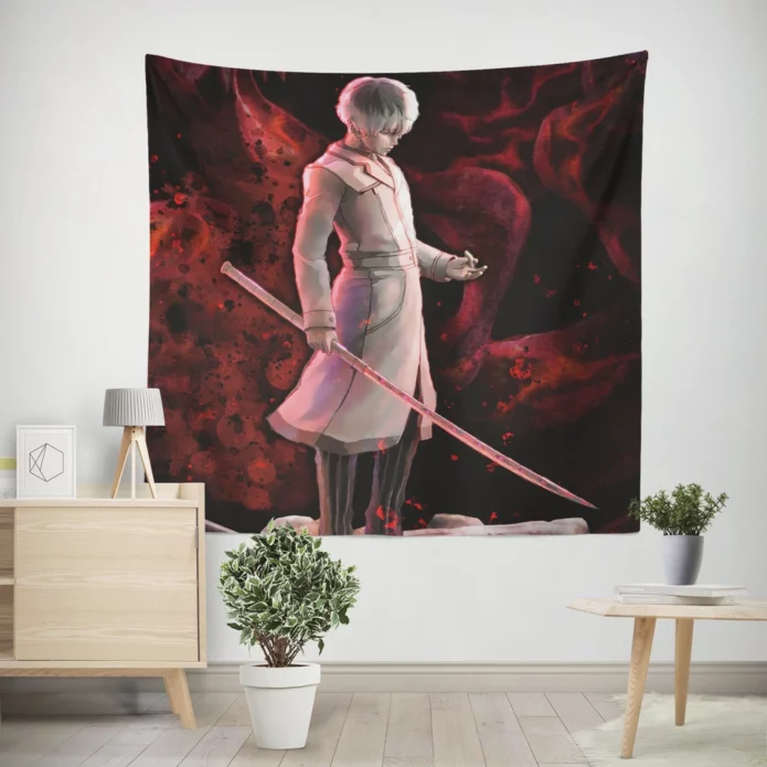 Tokyo Ghoulre Call To Exist Haise Sasaki Power Anime Wall Tapestry