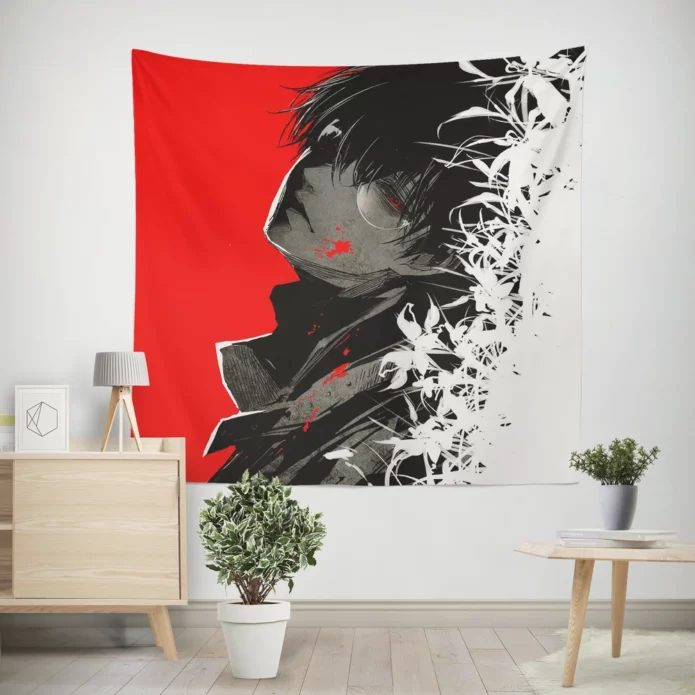 Tokyo Ghoulre Chronicles Haise Sasaki Enigma Anime Wall Tapestry