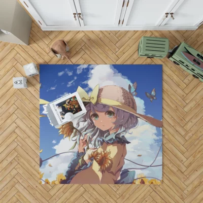 Touhou Enigmatic Koishi Komeiji Anime Rug