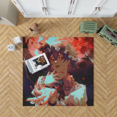 Touhou Enigmatic Remilia Scarlet Anime Rug