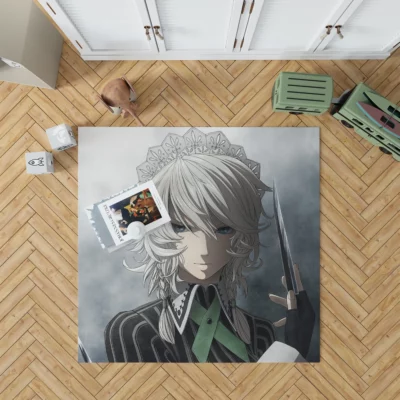 Touhou Graceful Maid Sakuya Izayoi Anime Rug