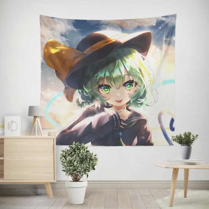 Touhou Koishi Komeiji Saga Anime Wall Tapestry