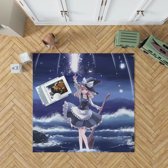 Touhou Magic Marisa Anime Adventure Rug