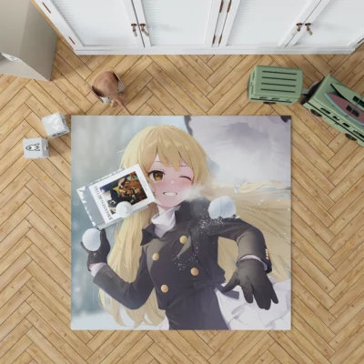 Touhou Marisa Mecha Manga Magic Anime Rug