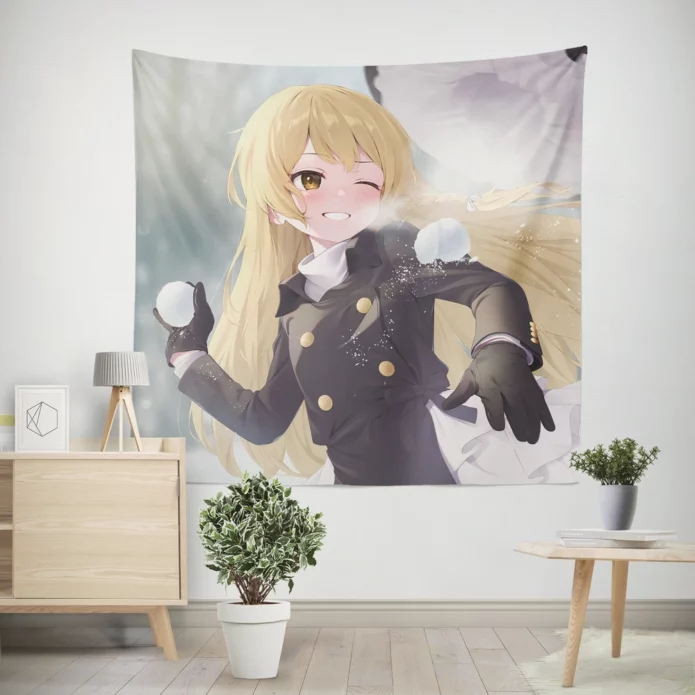 Touhou Marisa Mecha Manga Magic Anime Wall Tapestry