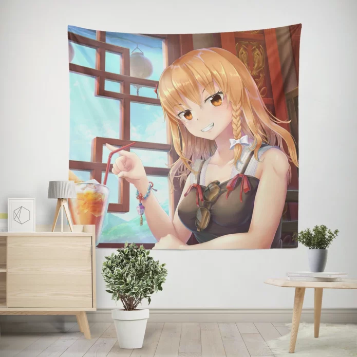 Touhou Marisa Mecha Manga Marvel Anime Wall Tapestry