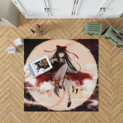 Touhou Mystical Chronicles Reimu Hakurei Anime Rug