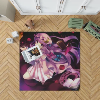 Touhou Mystical Librarian Patchouli Anime Rug