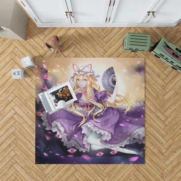 Touhou Yukari Dimensional Masterpiece Anime Rug