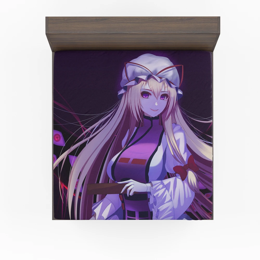 Touhou Yukari Enigmatic Realm Control Anime Fitted Sheet 2763