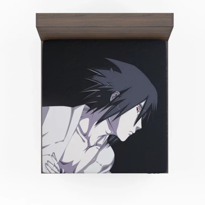 Uchiha Sasuke Naruto Fated Rival Anime Fitted Sheet