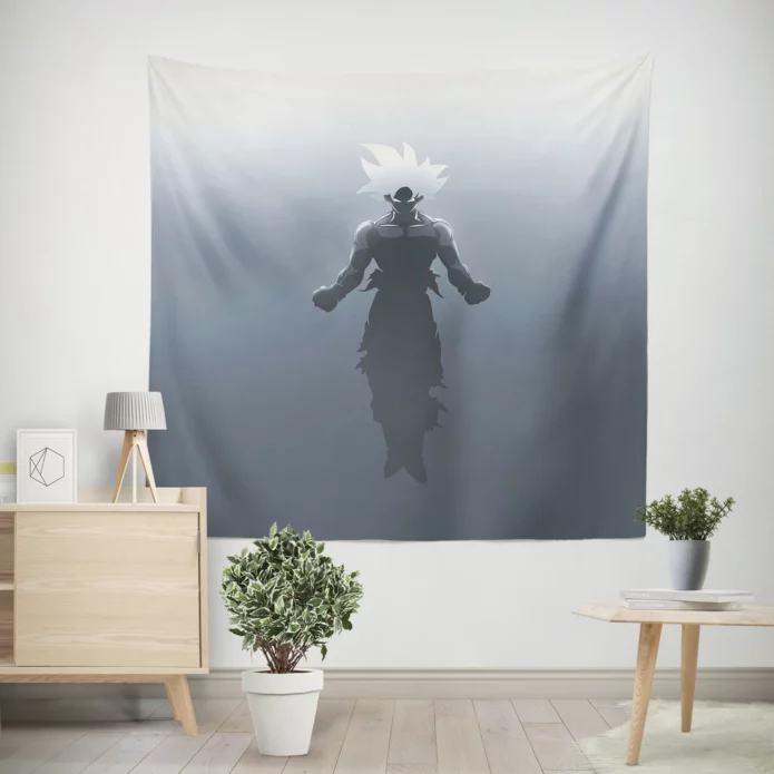 Ultra Instinct Ascension Super Goku Anime Wall Tapestry