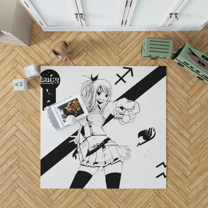 Unveiling Lucy Fairy Tail Prodigy Anime Rug