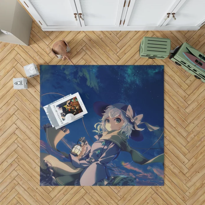 Unveiling Touhou Koishi Komeiji Anime Rug