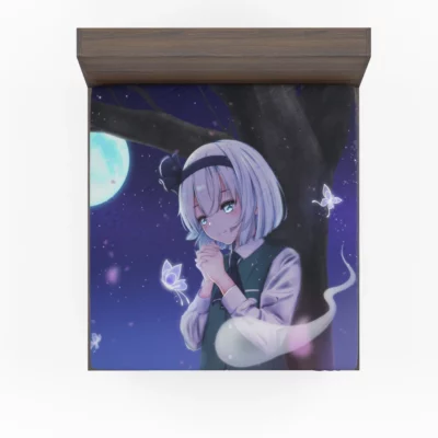 Unveiling Youmu Konpaku Touhou Story Anime Fitted Sheet