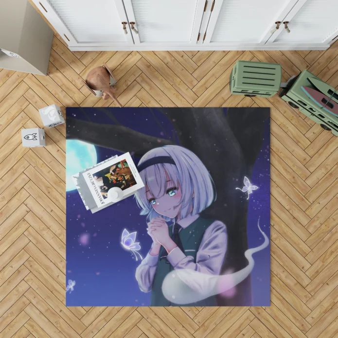 Unveiling Youmu Konpaku Touhou Story Anime Rug