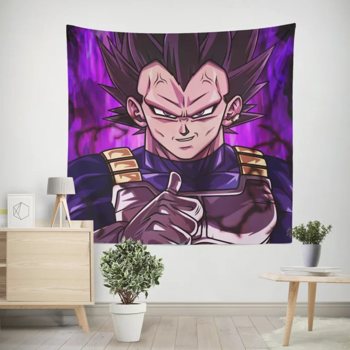 Vegeta Ultra Ego In Dragon Ball Anime Wall Tapestry