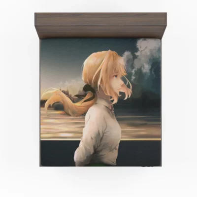 Violet Evergarden Artistry of Emotions Anime Fitted Sheet