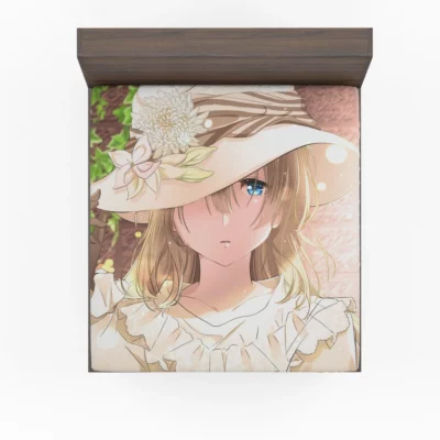 Violet Evergarden Heartfelt Anime Chronicles Fitted Sheet