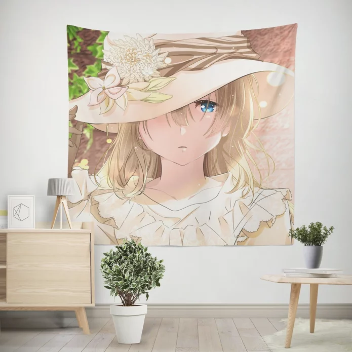 Violet Evergarden Heartfelt Anime Chronicles Wall Tapestry