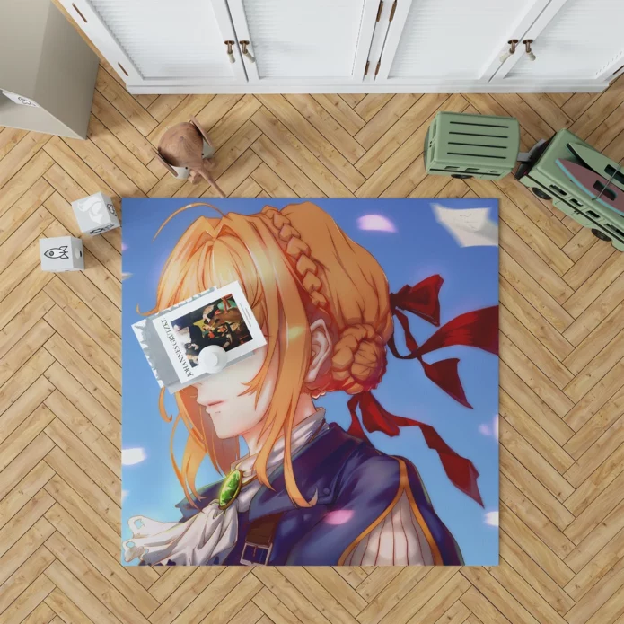 Violet Evergarden Soulful Anime Adventures Rug