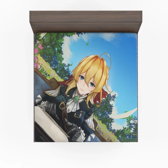 Violet Evergarden Stories Of Emotion Anime Fitted Sheet