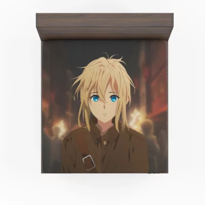 Violet Evergarden Touching Stories Unfold Anime Fitted Sheet