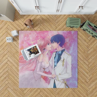 Vocaloid Romance Luka and Kaito Anime Rug