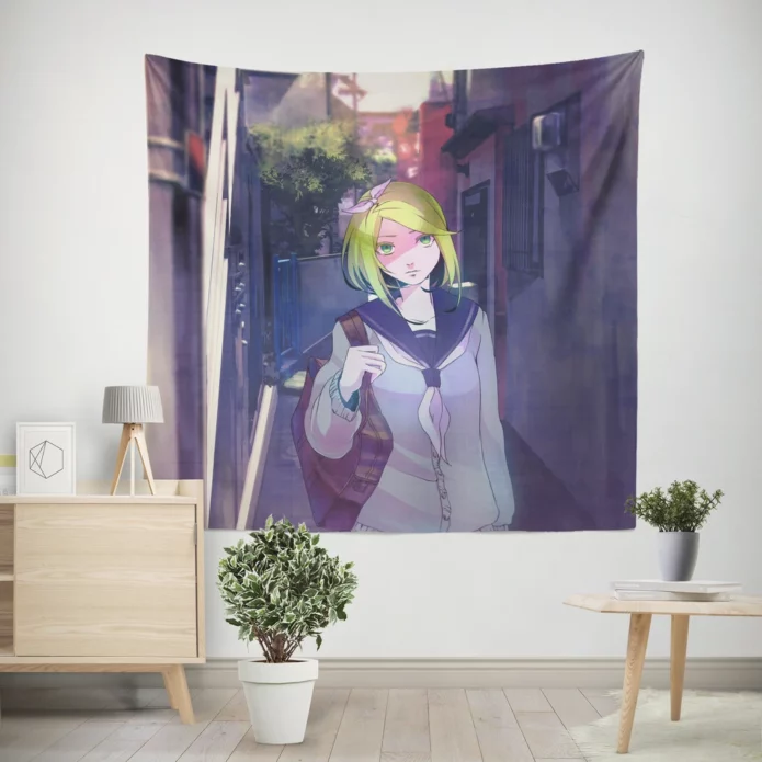 Vocaloid Serenade Rin And Len Anime Wall Tapestry