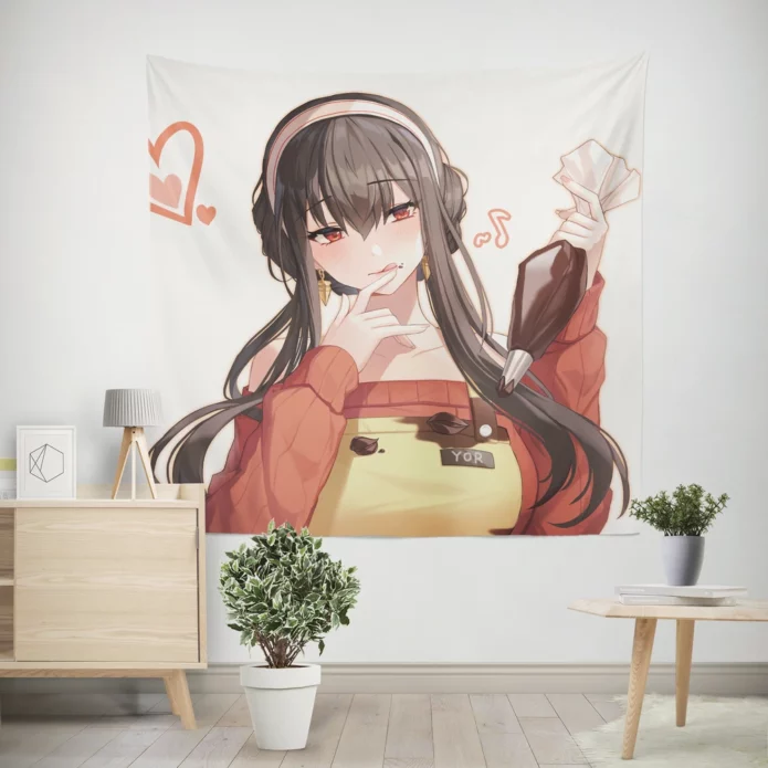 Yor Forger Spy X Family Anime Wall Tapestry