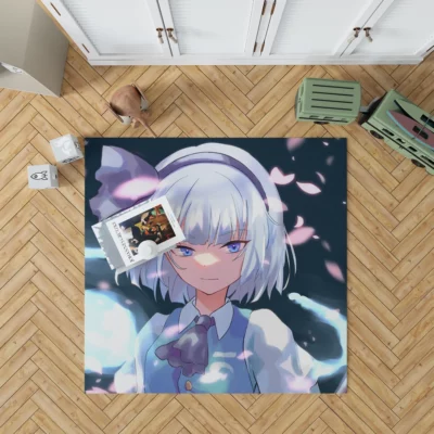 Youmu Konpaku Touhou Swordswoman Extraordinaire Anime Rug