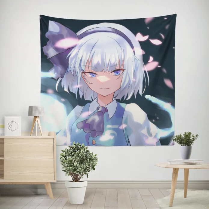 Youmu Konpaku Touhou Swordswoman Extraordinaire Anime Wall Tapestry