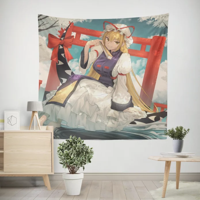 Yukari Yakumo Touhou Gap Youkai Anime Wall Tapestry