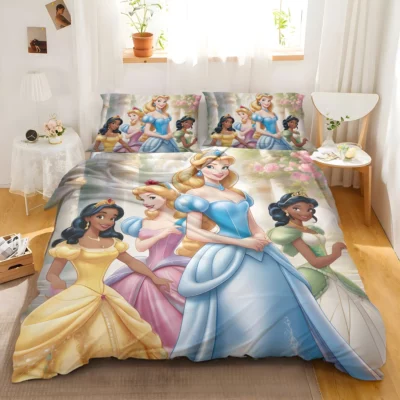 Girls princess bedding best sale